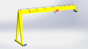 新型半龍門式起重機(jī)